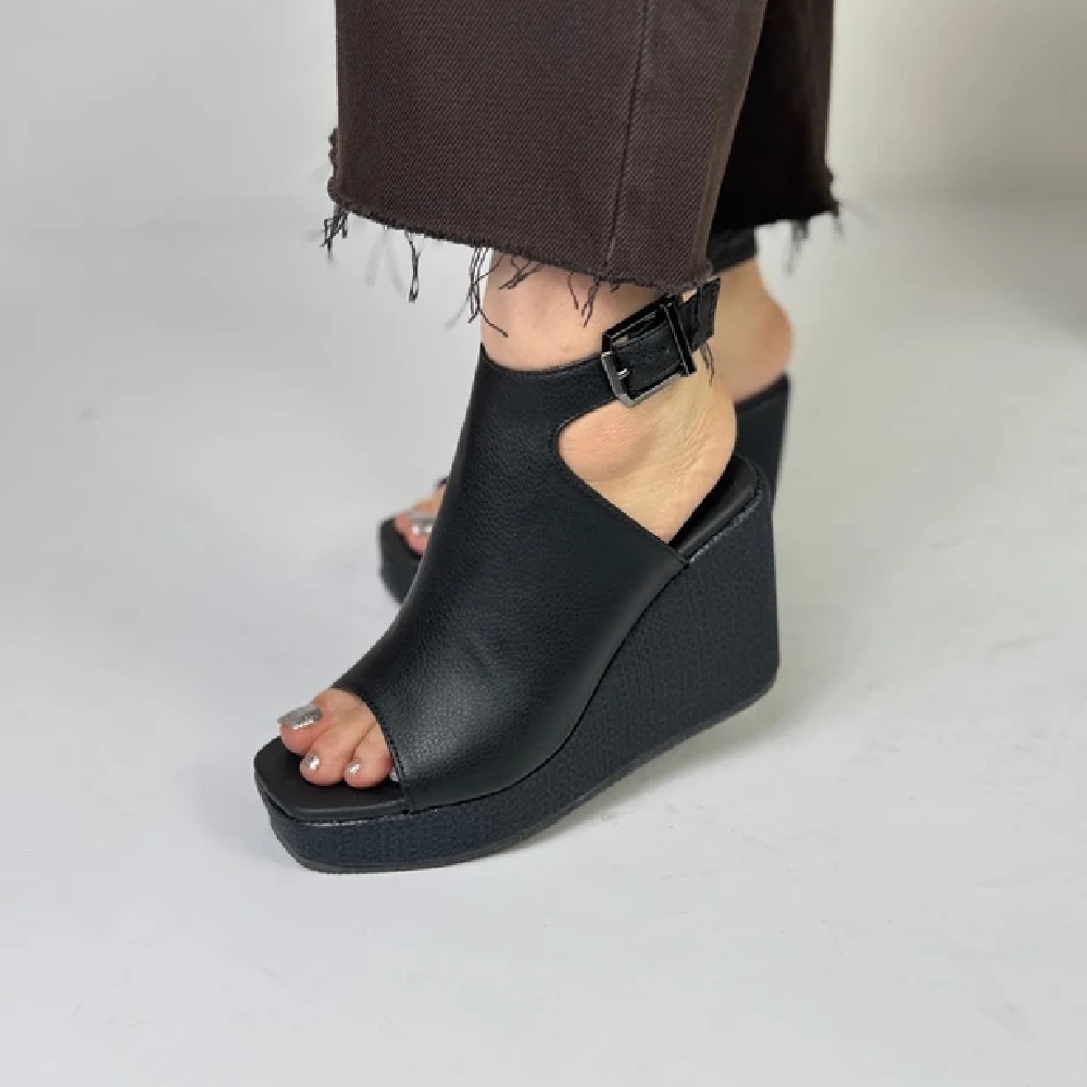 کفش تابستانی زنانه دنیز ساق کمر ده سانت